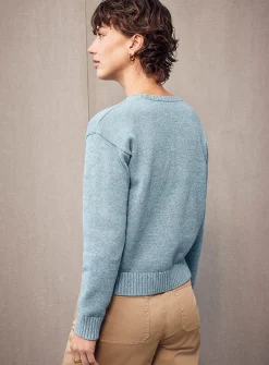 100% cotton canine jacquard sweater
