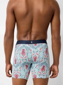 6" crustacean boxer brief