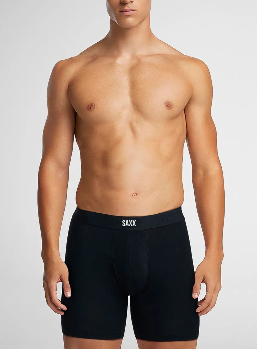6" solid boxer briefs