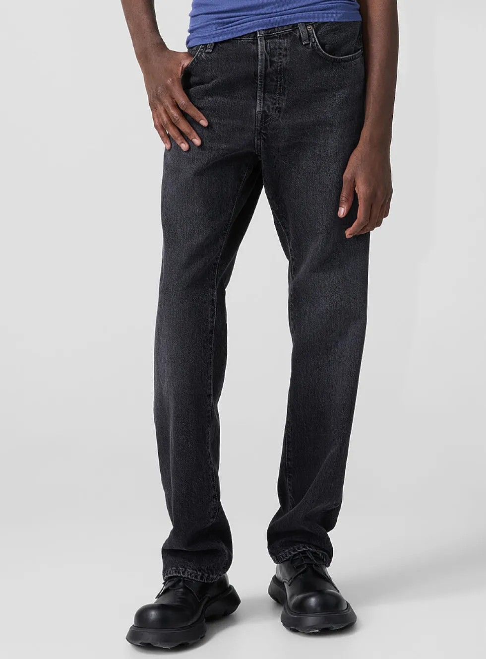 1996 washed black jean
