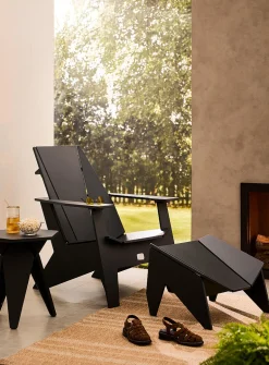 Adirondack armchair