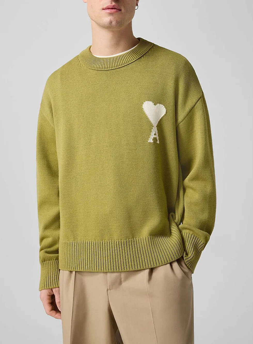 Ami de Coeur jacquard sweater