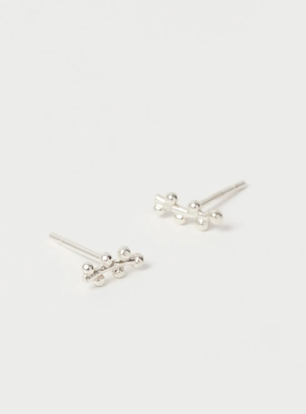 Apollo silver earrings