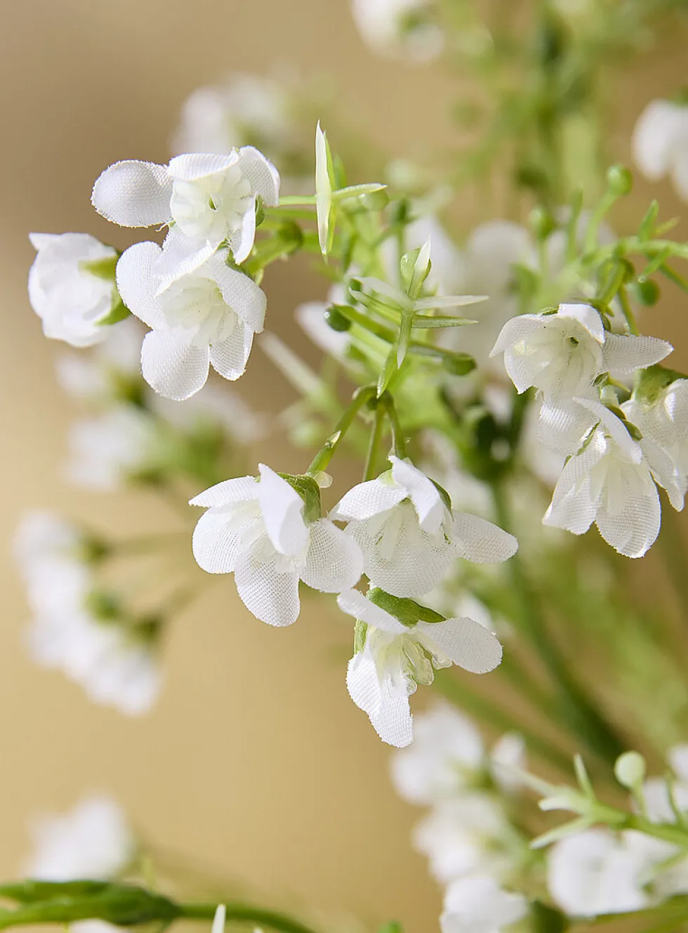 Artificial wax flowers branch