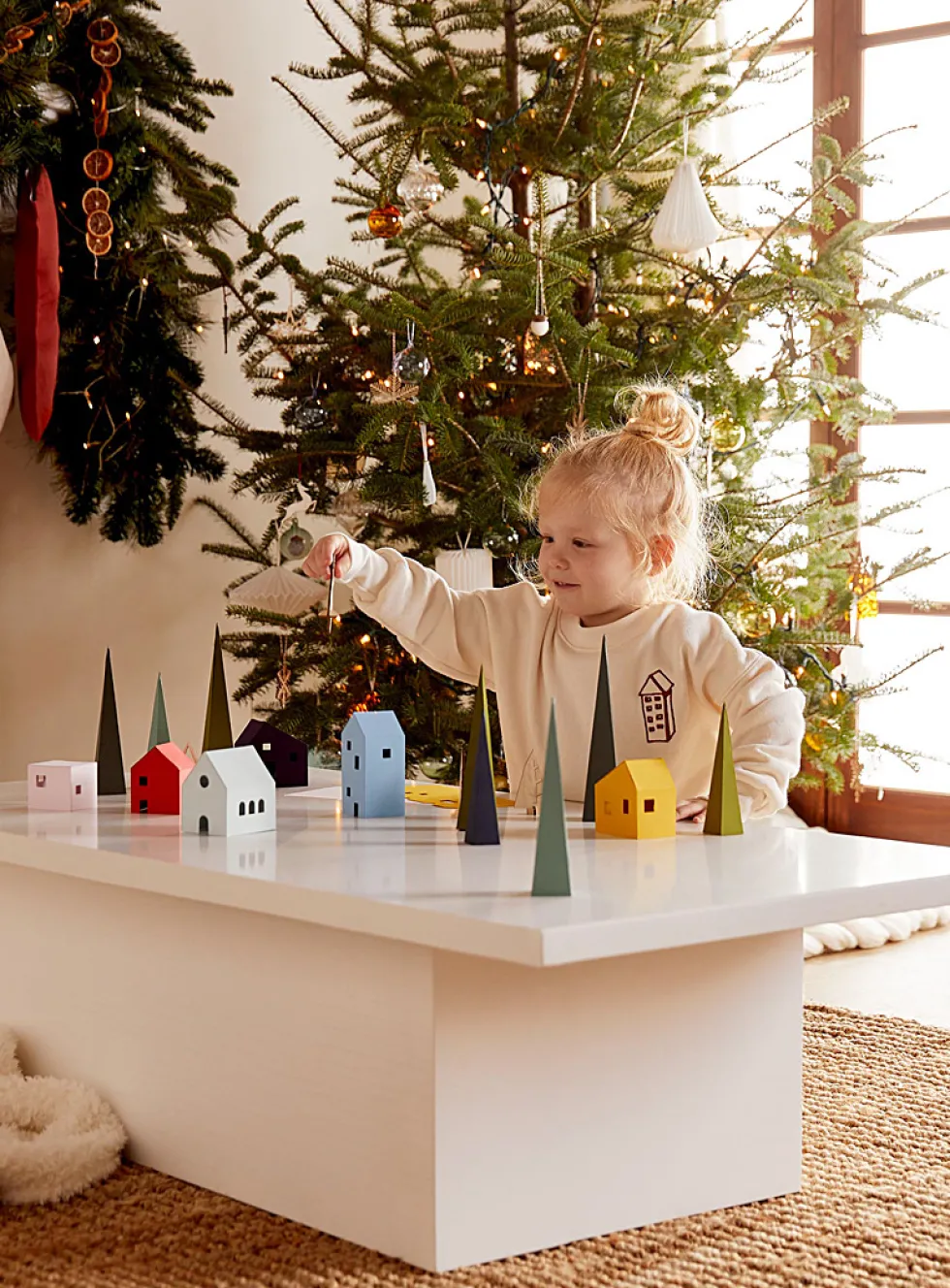 Assemble your own advent village
