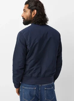 Aviator bomber jacket