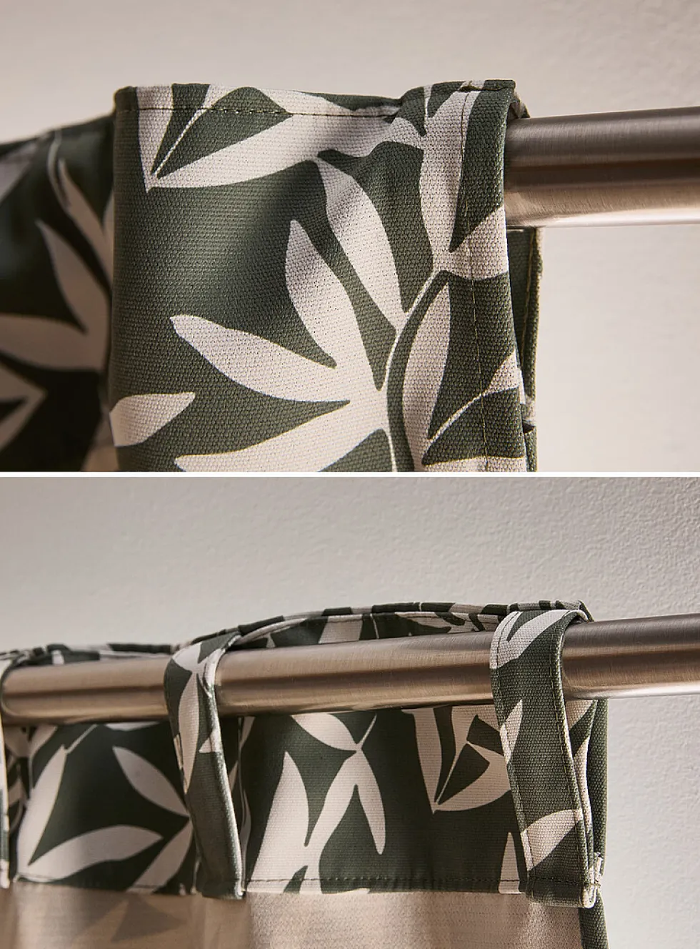 Bamboo leaves blackout curtain