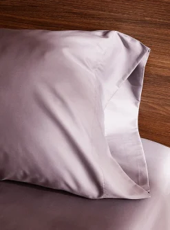 Bamboo rayon and organic cotton sheet set