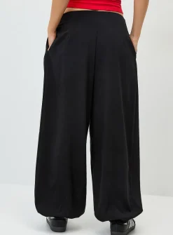 Barrel-leg dress pant