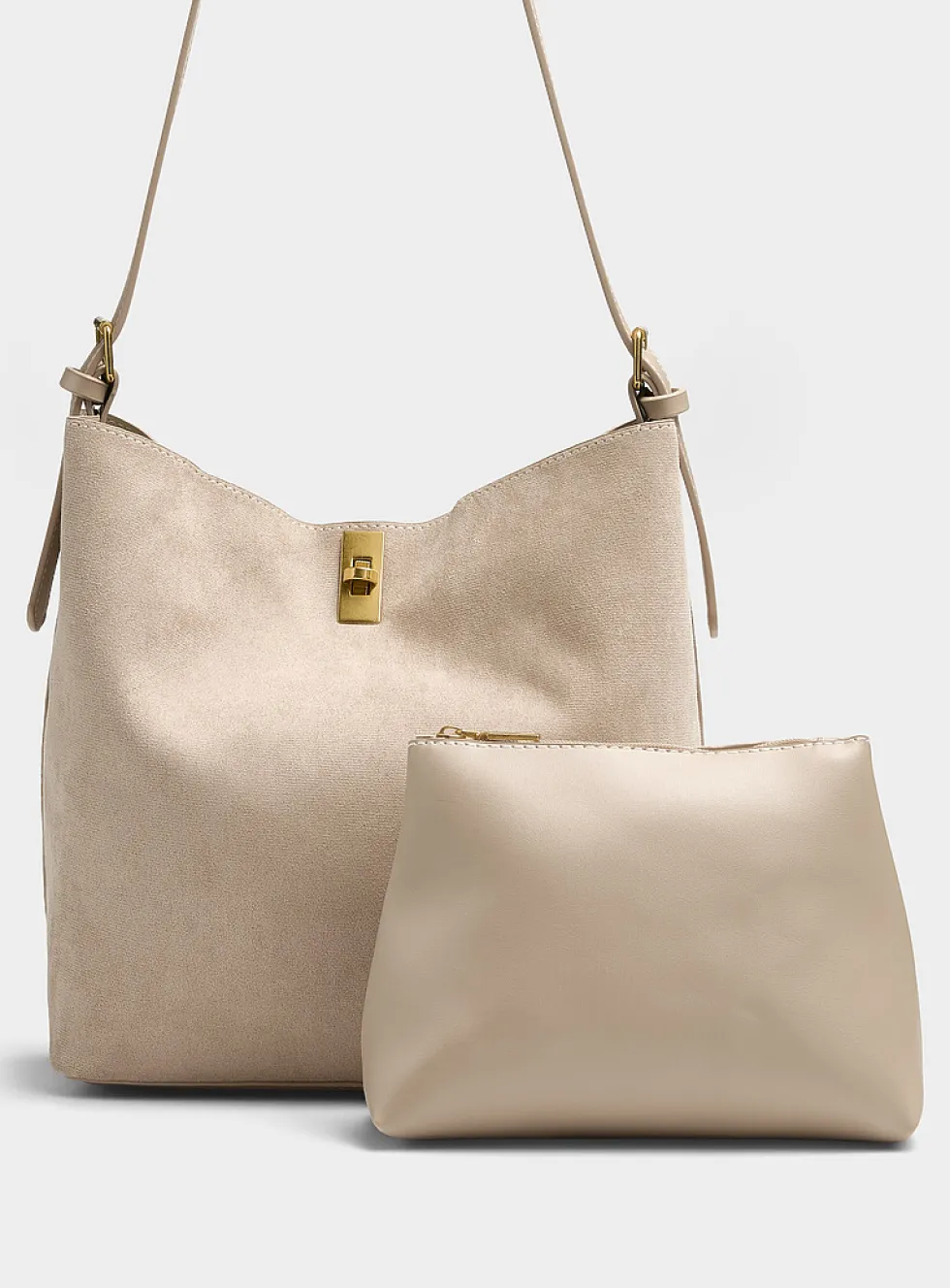 Belt-crossbody hobo bag