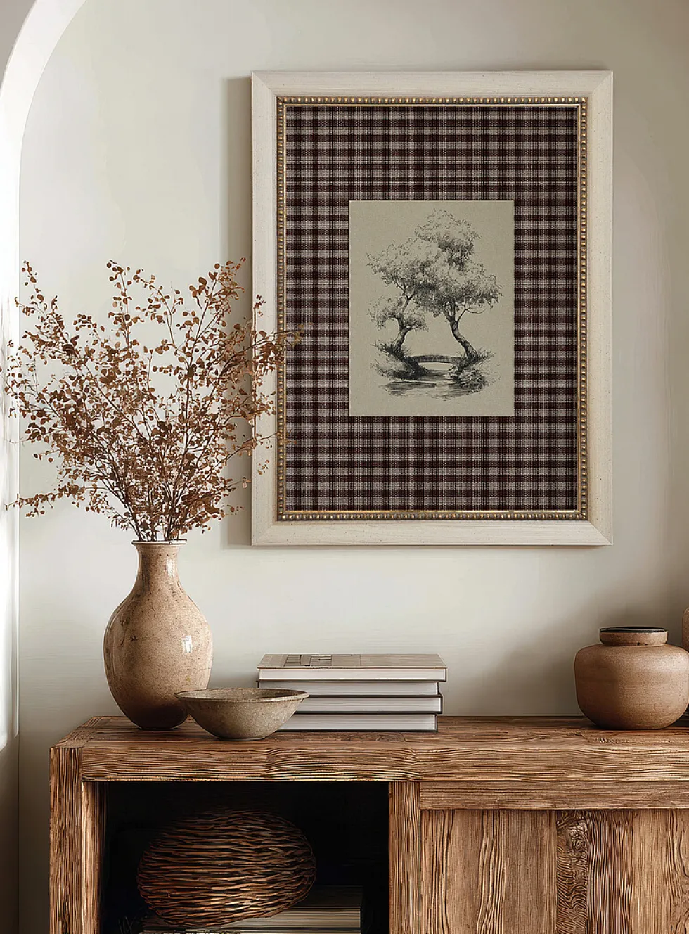 Between the Trees art print