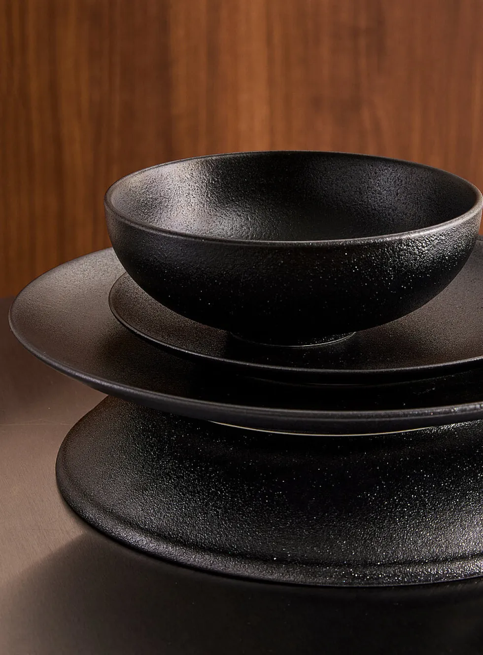 Black bowl