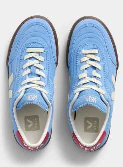 Blue suede Panenka sneakers