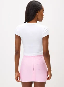 Bodycon bandage miniskirt