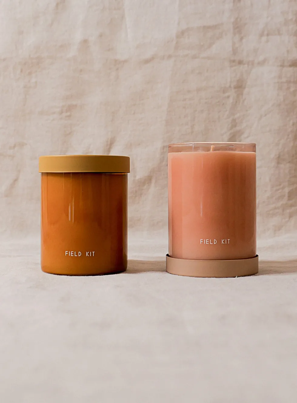 Botanical scented candle set