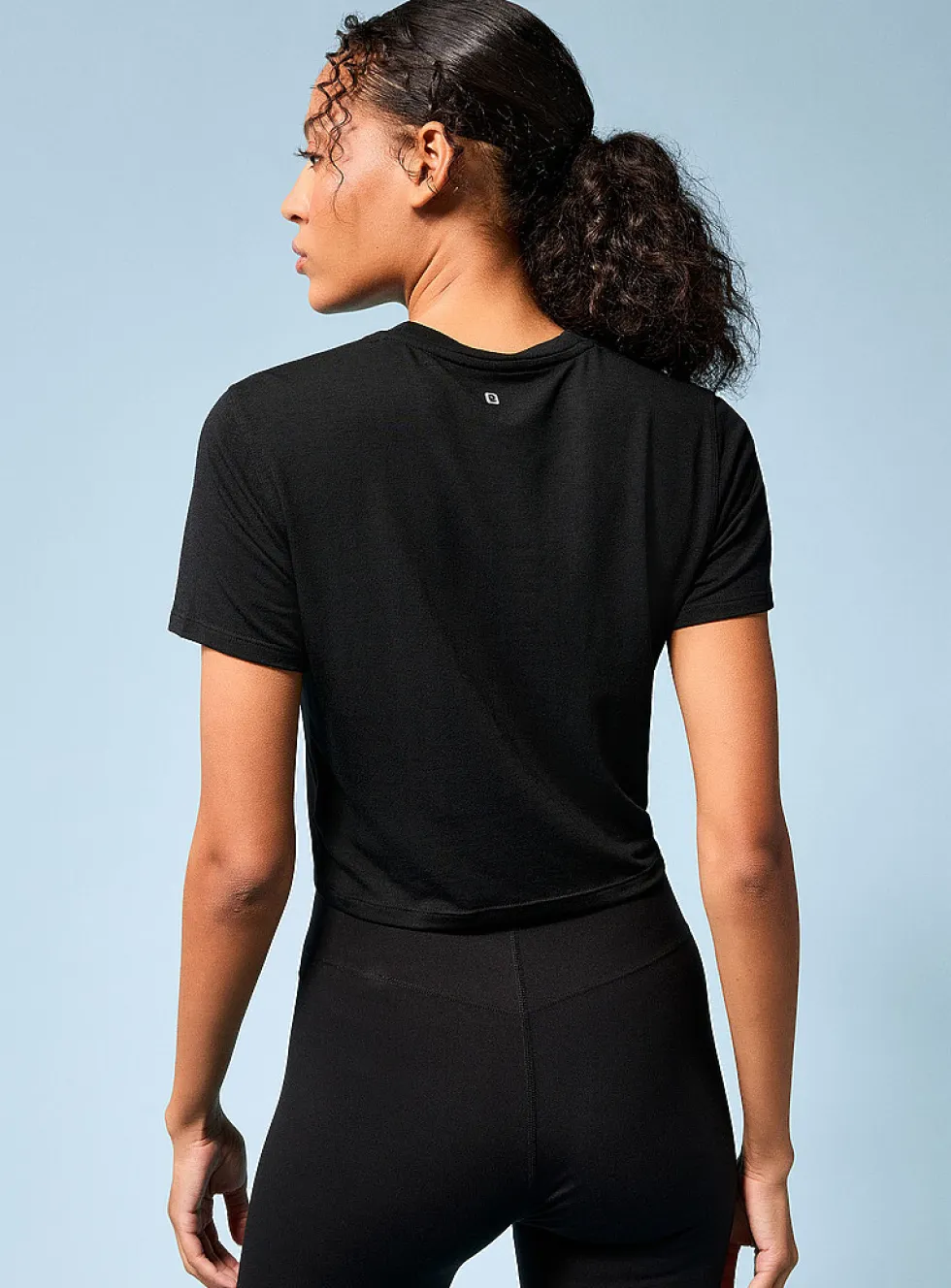 Bouncy jersey boxy T-shirt