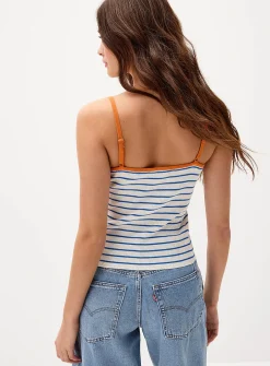 Bright stripe cami