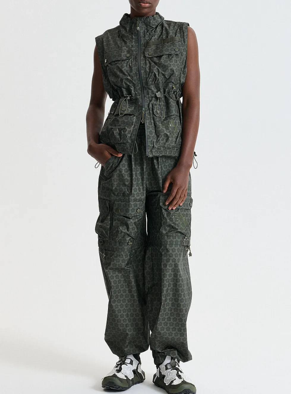 Carla Spectra hybrid legs floral pant