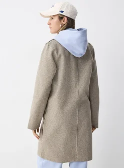 Carrie felted overcoat