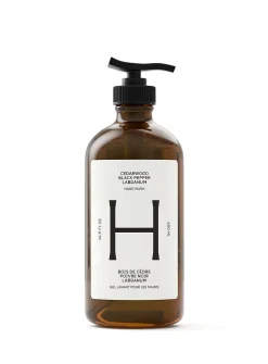Cedar, black pepper, and labdanum hand soap