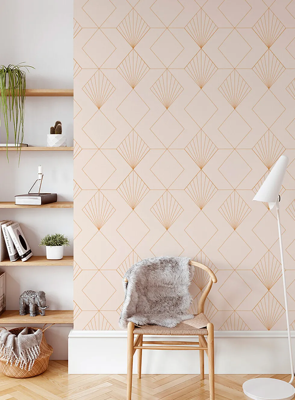 Chics Diamonds self-adhesive wallpaper strip