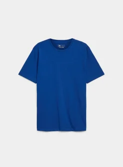 Colourful 100% organic cotton crew-neck T-shirt