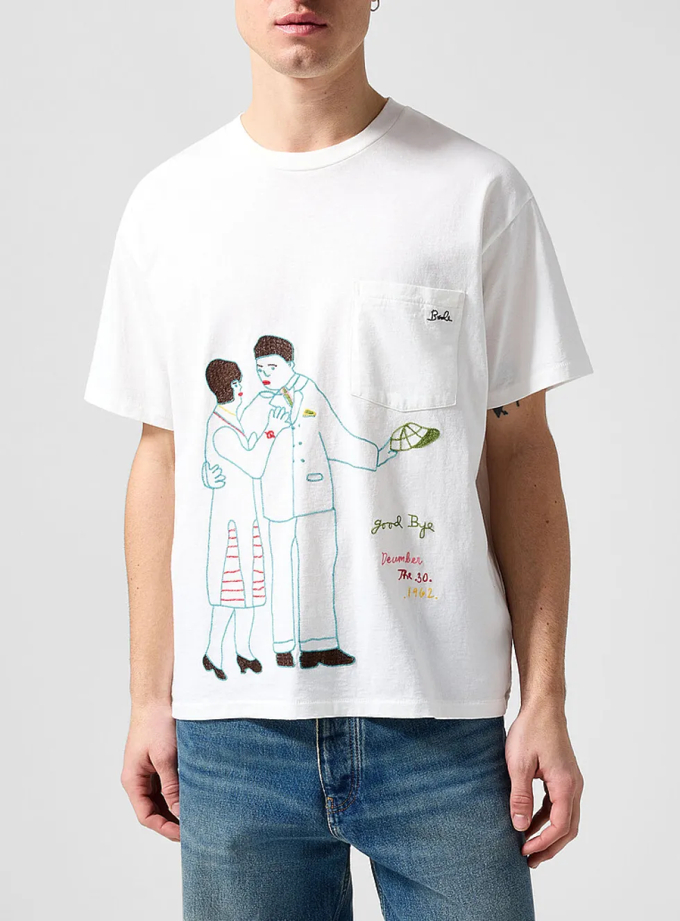 Companion embroidered T-shirt