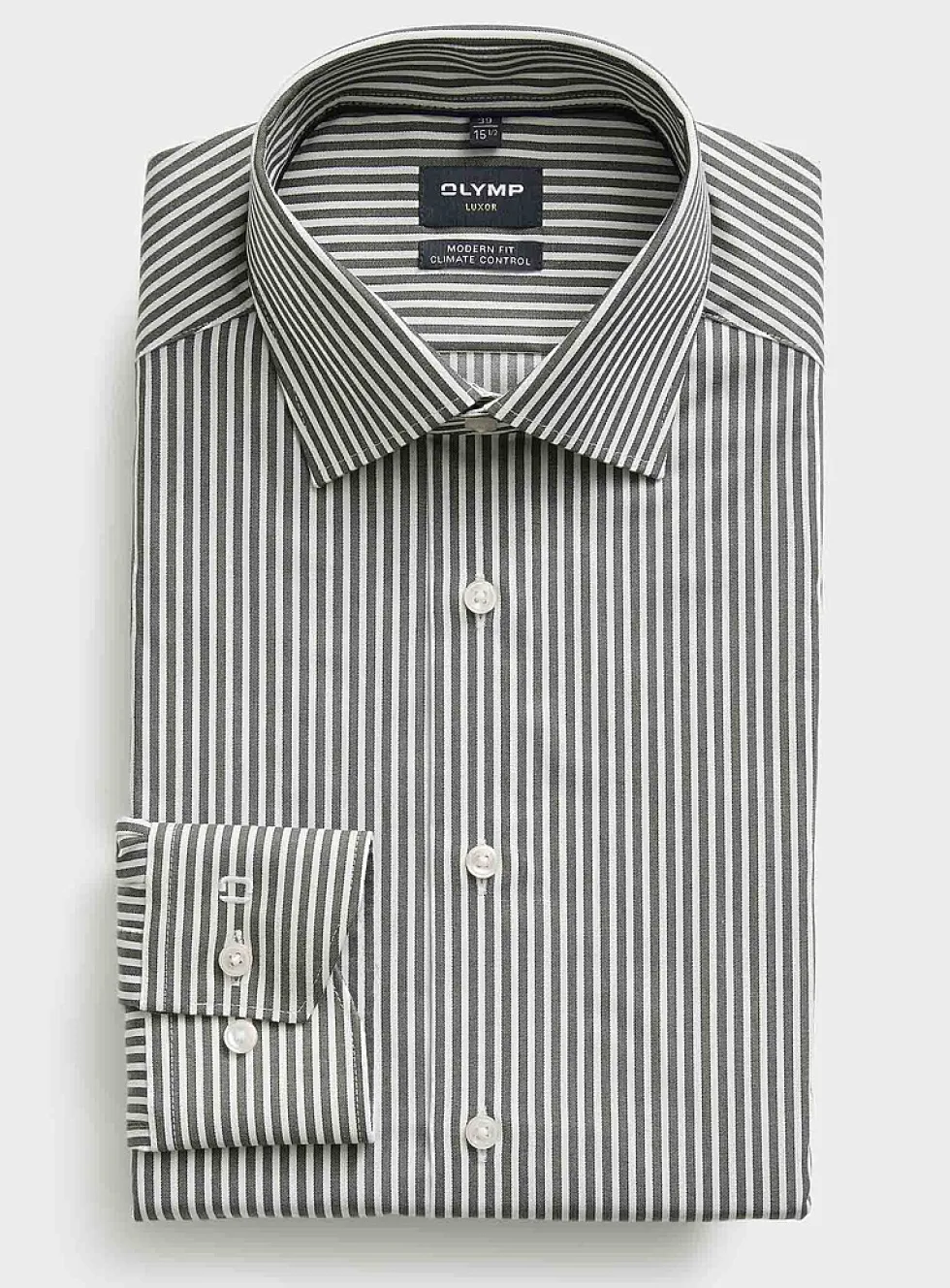 Contrast stripe shirt
