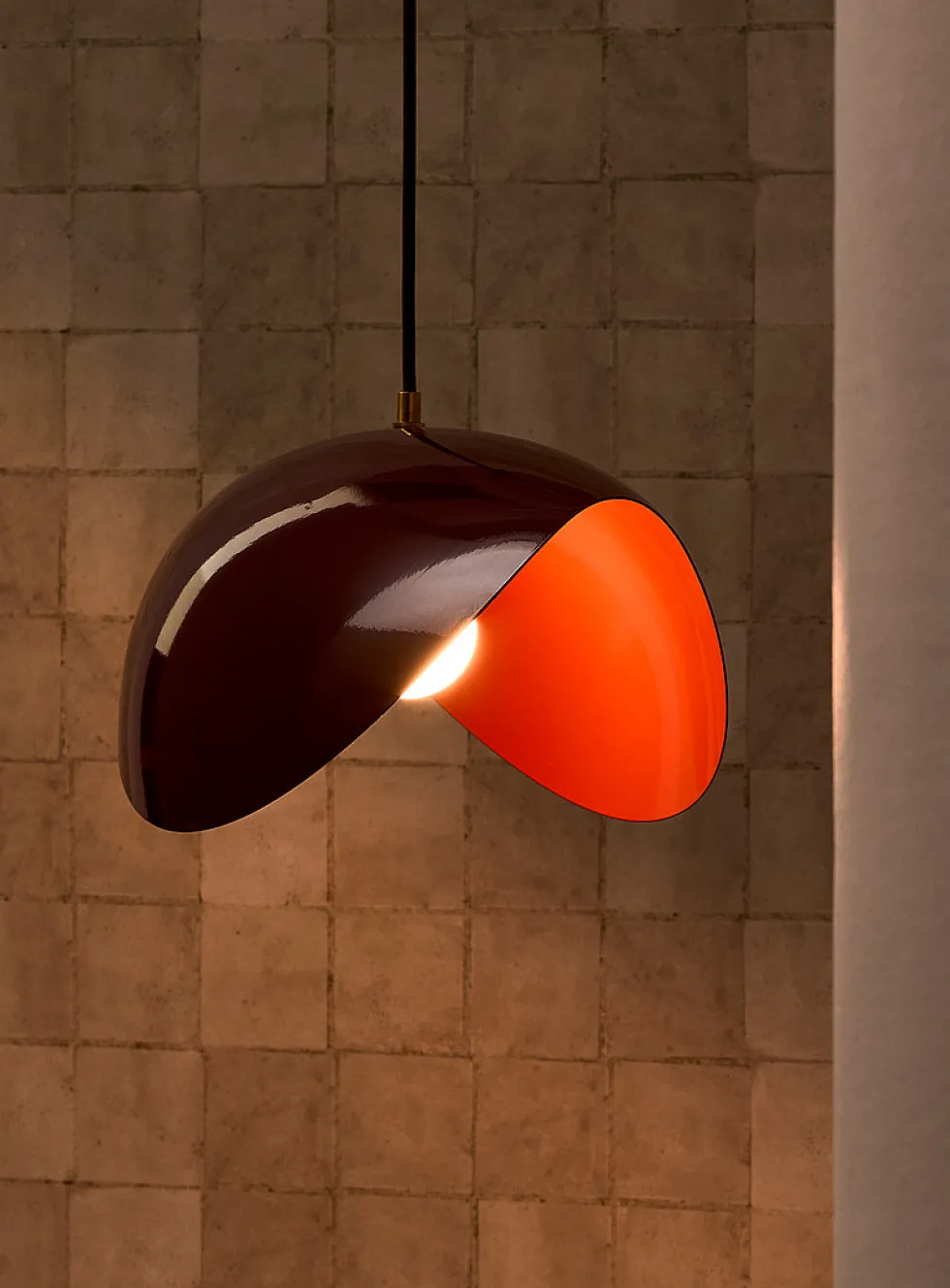 Coquelicot hanging lamp