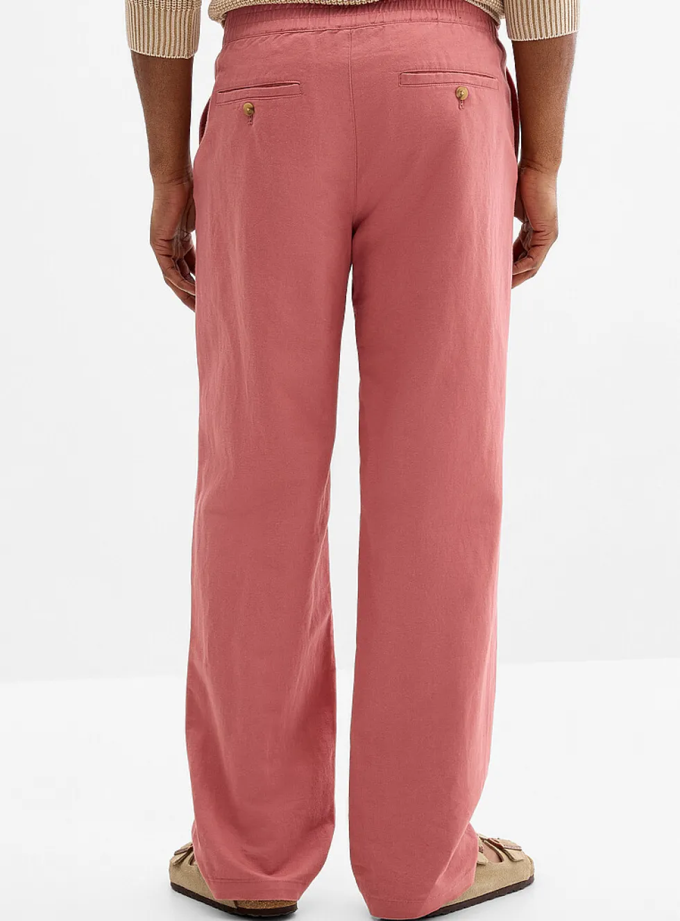 Cotton-linen pant
