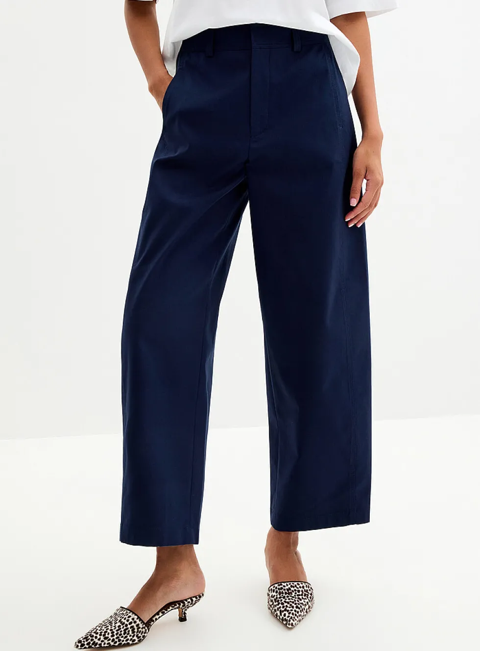 Cotton-lyocell chino pant