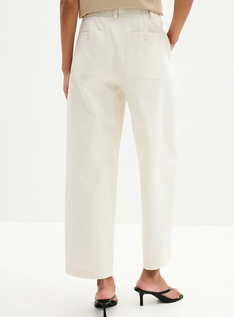 Cotton-lyocell chino pant
