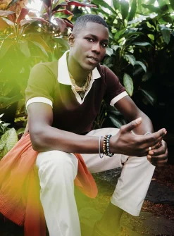 Cropped retro polo
