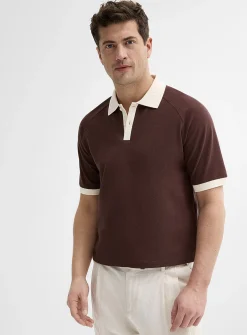 Cropped retro polo