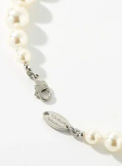 Crystals and pearls orb choker