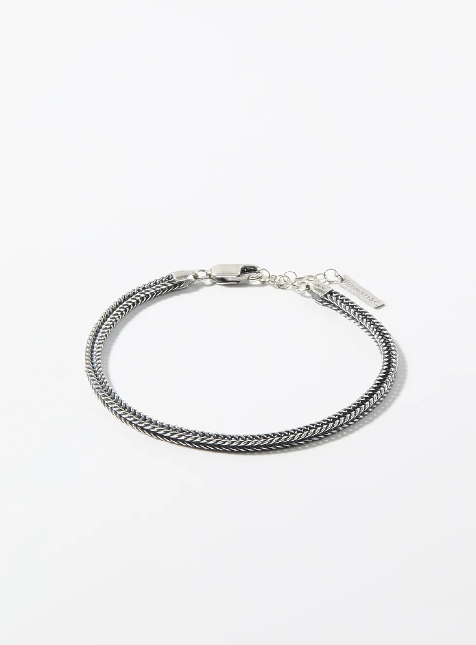 Cubic palm-link bracelet
