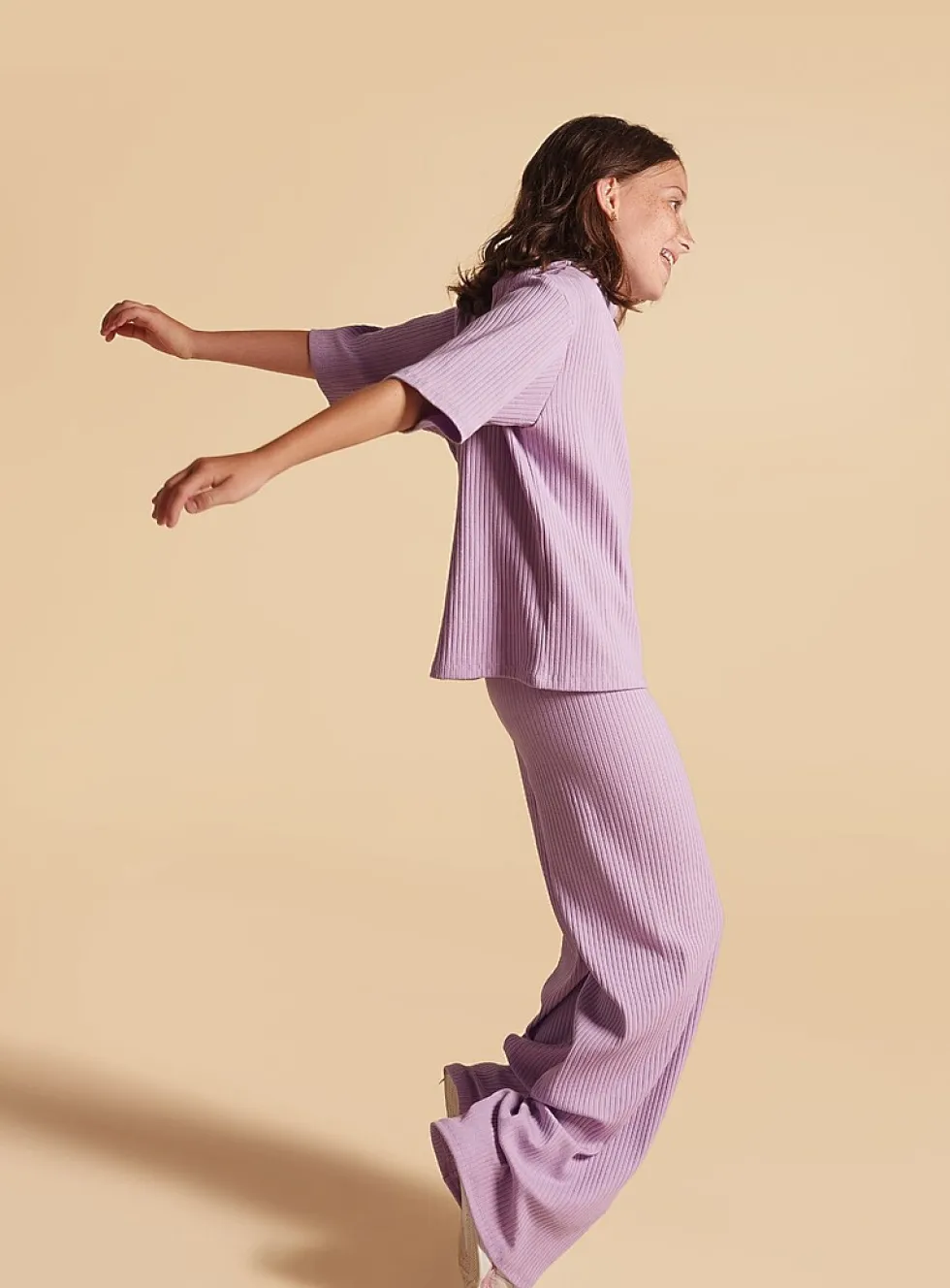 Danny wide-leg grow-with-me lavender pant