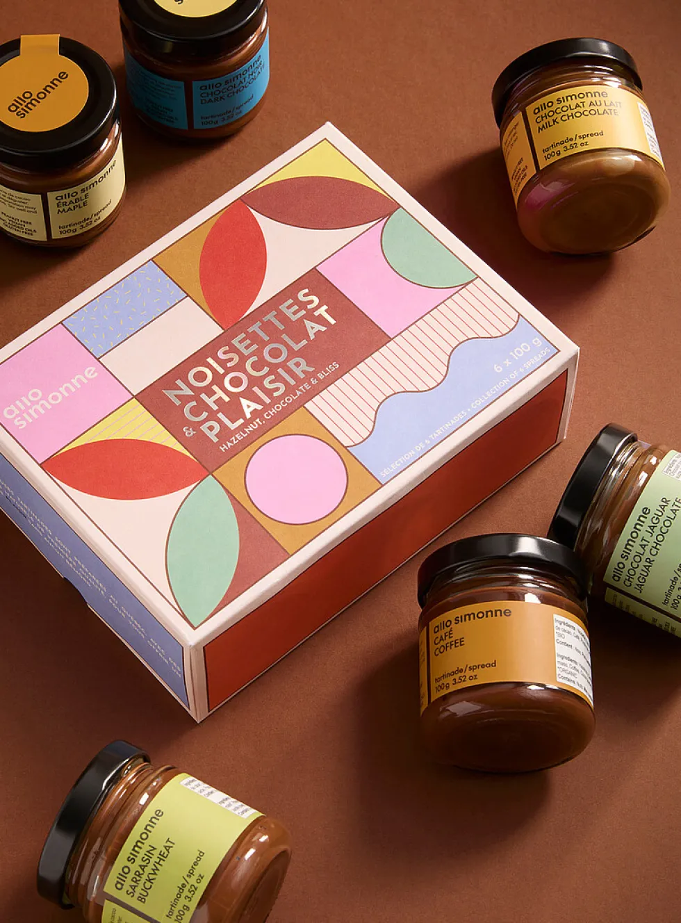 Discovery hazelnut and chocolate spread box set