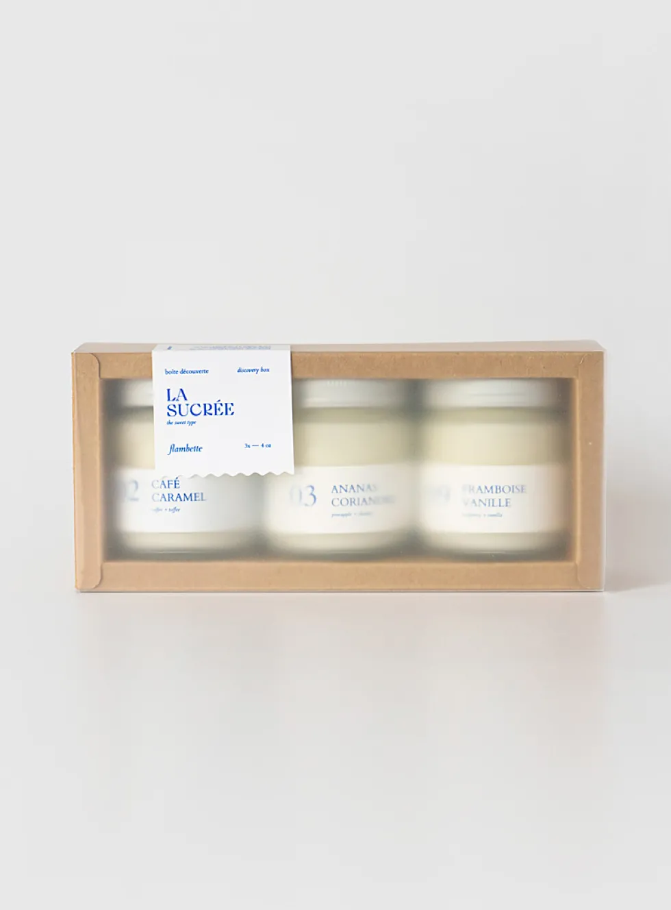 Discovery scented candle set