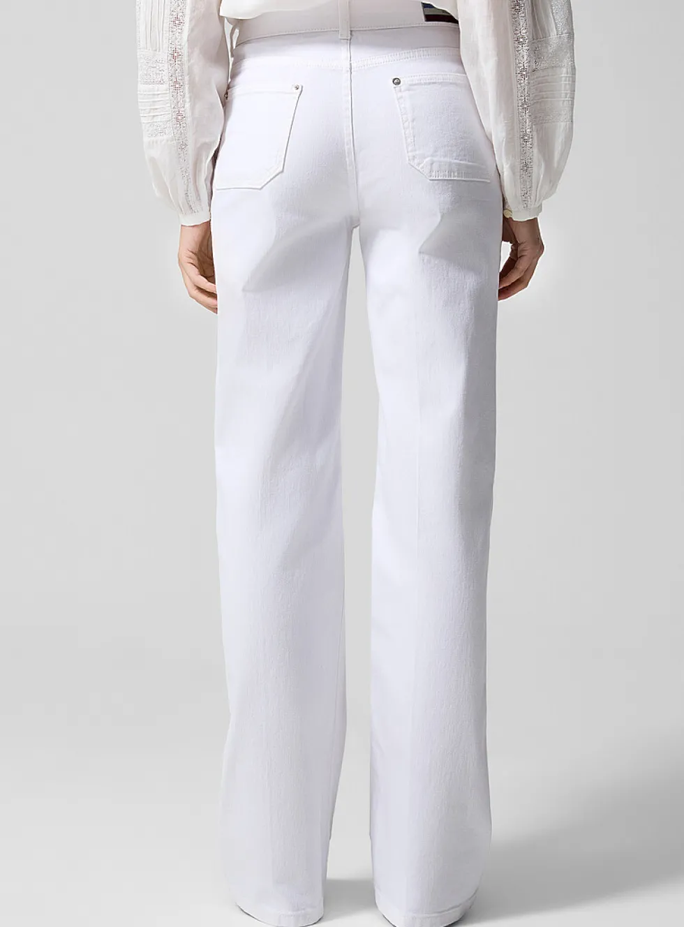 Dompay white jean