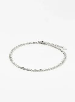 Double-row ankle chain