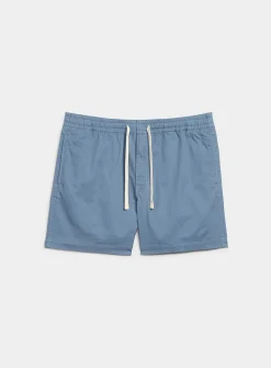 Drawstring-waist chino short