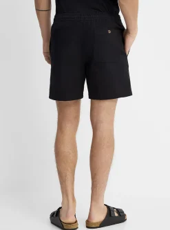 Drawstring-waist chino short