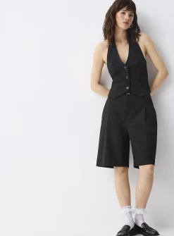 Dressy halter vest