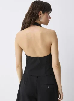 Dressy halter vest