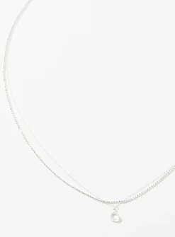 Drop pendant necklace