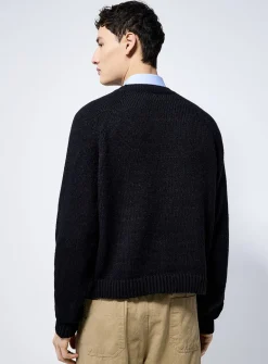 Duck jacquard sweater