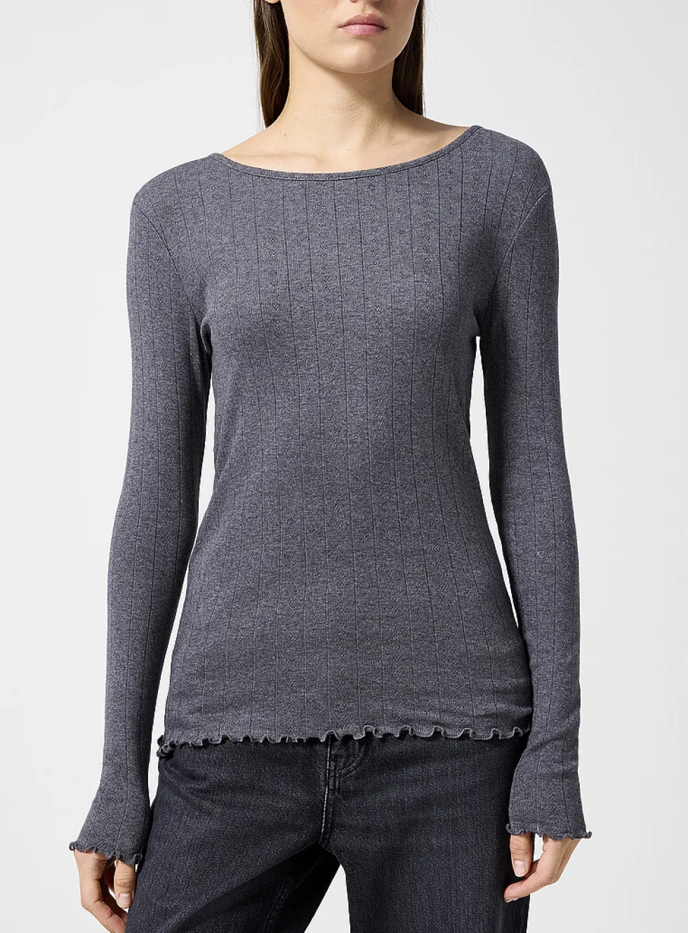 Edie pointelle T-shirt