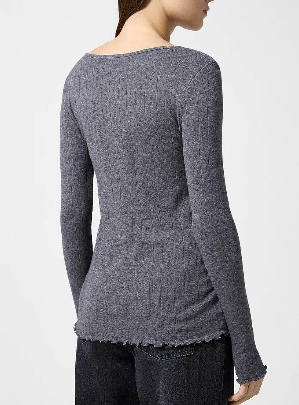 Edie pointelle T-shirt