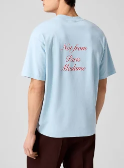 Elegant script slogan T-shirt
